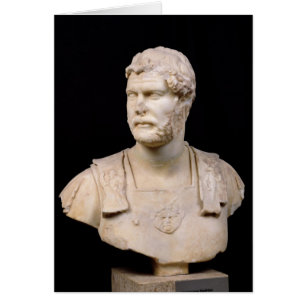 Büste von Kaiser Hadrian auf Kreta