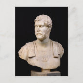 Büste von Kaiser Hadrian auf Kreta Postkarte (Vorderseite)