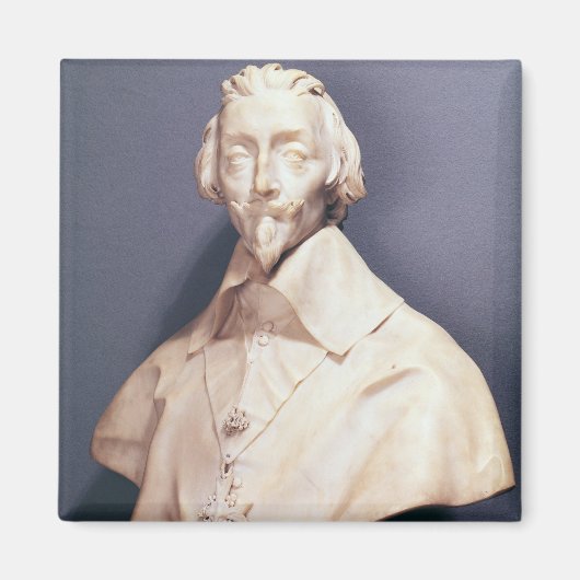 Büste von Kardinal Richelieu c.1642 Magnet (Vorne)