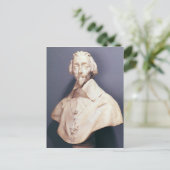 Büste von Kardinal Richelieu c.1642 Postkarte (Stehend Vorderseite)