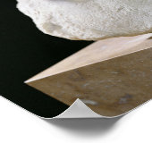 Büste von Kleopatra II oder ihrer Tochter Poster (Ecke)