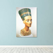 Büste von Königin Nefertiti, aus dem Studio des sc Leinwanddruck (Insitu (Holzboden))