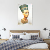 Büste von Königin Nefertiti, aus dem Studio des sc Leinwanddruck (Insitu (Schlafzimmer))