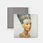 Büste von Königin Nefertiti, aus dem Studio des sc Magnet (Vorderseite/Rückseite)