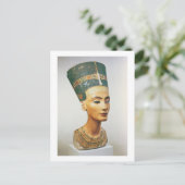 Büste von Königin Nefertiti, aus dem Studio des sc Postkarte (Stehend Vorderseite)