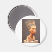 Büste von Königin Nefertiti Magnet (Vorderseite/Rückseite)