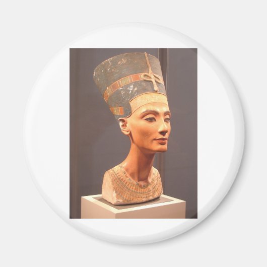 Büste von Königin Nefertiti Magnet (Vorne)
