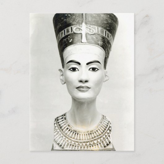 Büste von Königin Nefertiti Postkarte (Vorderseite)