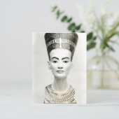 Büste von Königin Nefertiti Postkarte (Stehend Vorderseite)