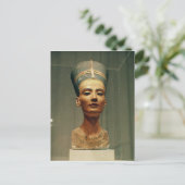 Büste von Königin Nefertiti, Vorderansicht Postkarte (Stehend Vorderseite)