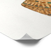 Büste von Königin Nefertiti, Vorderansicht, von de Poster (Ecke)