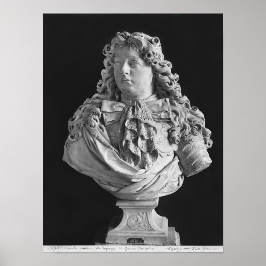 Büste von Louis de France Poster (Vorne)