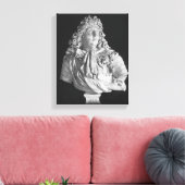 Büste von Louis XIV 1679 Leinwanddruck (Insitu (Wohnzimmer))