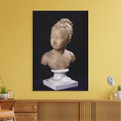 Büste von Louise Brongniart, 1777 Leinwanddruck (Insitu (Wohnzimmer))