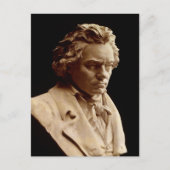 Büste von Ludwig van Beethoven Postkarte (Vorderseite)