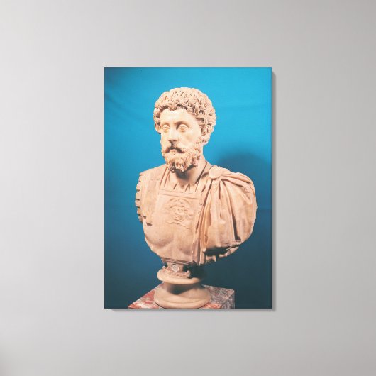 Büste von Marcus Aurelius Leinwanddruck (Vorderseite)