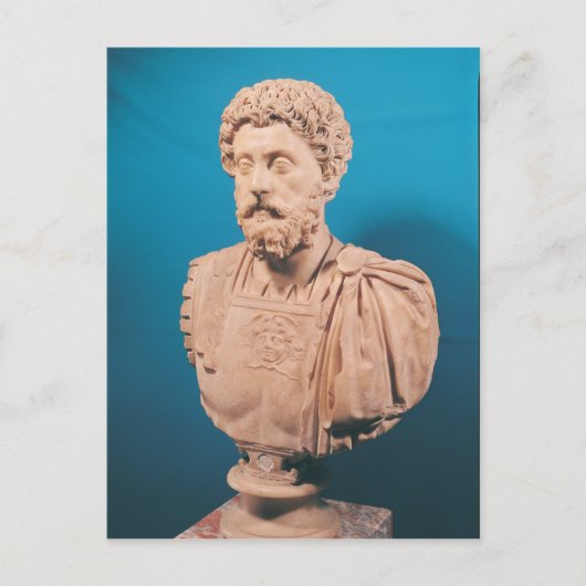 Büste von Marcus Aurelius Postkarte (Vorderseite)