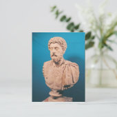 Büste von Marcus Aurelius Postkarte (Stehend Vorderseite)