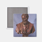Büste von Michelangelo Buonarroti Magnet (Vorderseite/Rückseite)