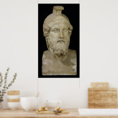 Büste von Miltiades 480-336 v. Chr. Poster (Küche)