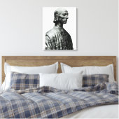 Büste von Niccolo Machiavelli Leinwanddruck (Insitu (Schlafzimmer))