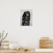 Büste von Nicolo Paganini 1830 Poster (Küche)