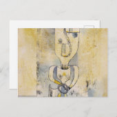 Buste von Paul Klee Postkarte (Vorne/Hinten)