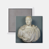 Büste von Publius Cornelius Scipio 'Africanus' Magnet (Vorderseite/Rückseite)