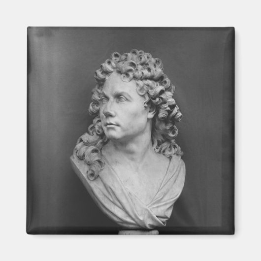 Büste von Robert de Cotte, 1707 Magnet (Vorne)