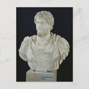 Büste von Septimus Severus Postkarte