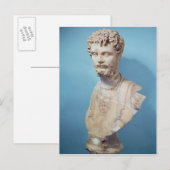Büste von Septimus Severus Postkarte (Vorne/Hinten)