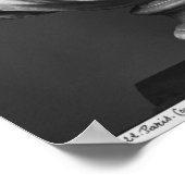 Büste von Voltaire Poster (Ecke)