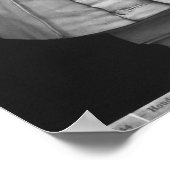 Büste von Voltaire Poster (Ecke)