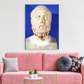 Büste von Zeno Leinwanddruck (Insitu (Wohnzimmer))