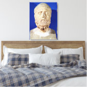 Büste von Zeno Leinwanddruck (Insitu (Schlafzimmer))