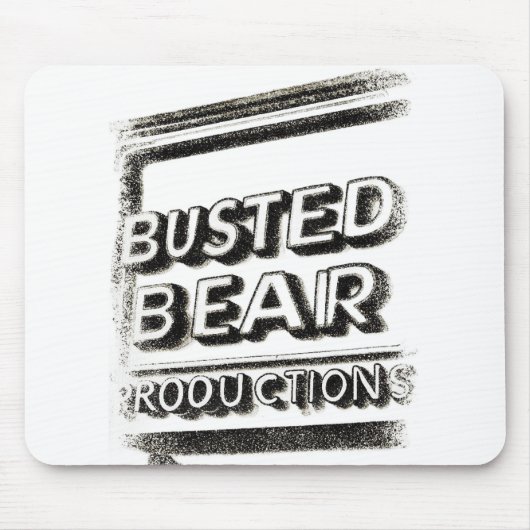 Busted Bear Productions Mauspad (Vorne)