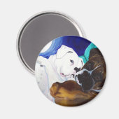 Busted Boxers Magnet (Vorderseite/Rückseite)