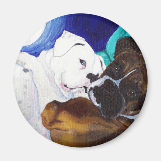 Busted Boxers Magnet (Vorne)