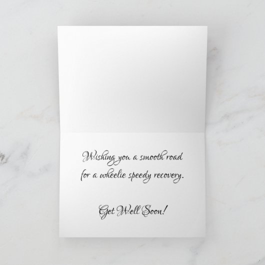 "Busted Bug" Get Well Card Karte (Innenseite)