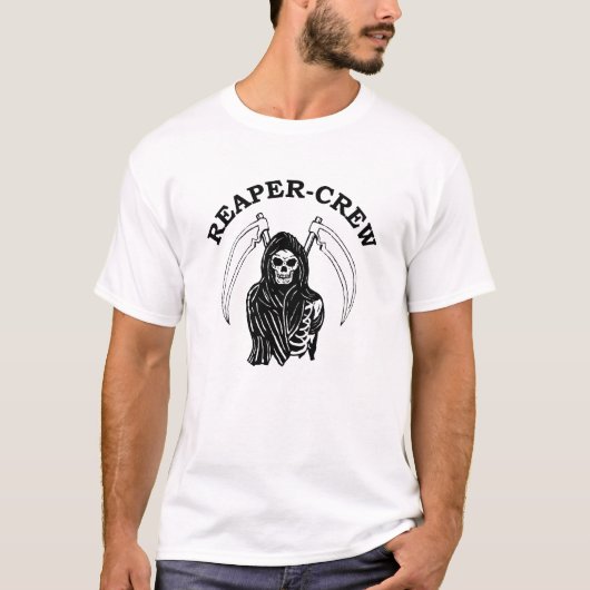 BUSTED-KNUCKLE REAPER-CREW HARDCORE T-Shirt (Vorderseite)