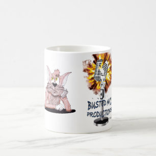 Busted Mic Productions - Whiskers the Cat Kaffeetasse