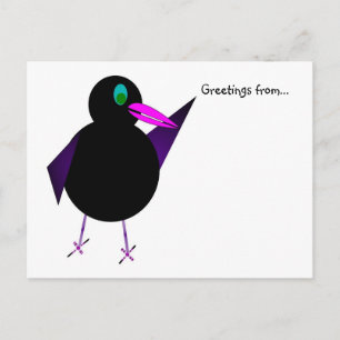 Buster Blackbird Postkarte