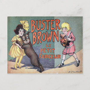 Buster Brown Postkarte