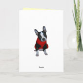Buster Karte (Rückseite)