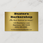 Buster's Gold Visitenkarte (Rückseite)