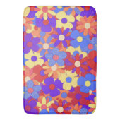 Bustling Bouquet Bath Mat Badematte (Vorderseite Vertikal)