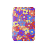 Bustling Bouquet Bath Mat Badematte (Vorderseite Vertikal)