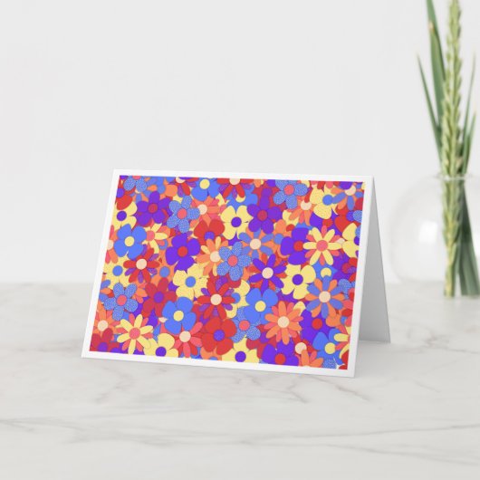 Bustling Bouquet Card Karte (Vorderseite)