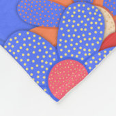 Bustling Bouquet Fleece Blanket (Ecke)