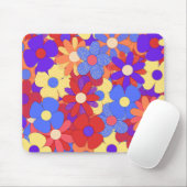 Bustling Bouquet Mousepad (Mit Mouse)